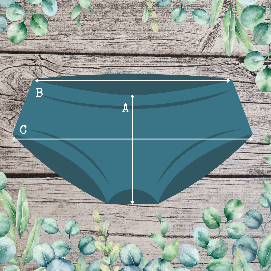 Kuukautisalushousut, High Waist - Uneksija, useita vaihtoehtoja TILAUSTUOTE