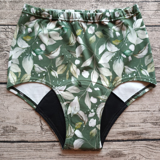 Kuukautisalushousut, High Waist - Lehto, useita vaihtoehtoja TILAUSTUOTE