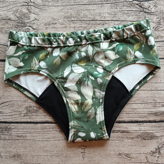 Kuukautisalushousut, Low Waist - Lehto, useita vaihtoehtoja TILAUSTUOTE