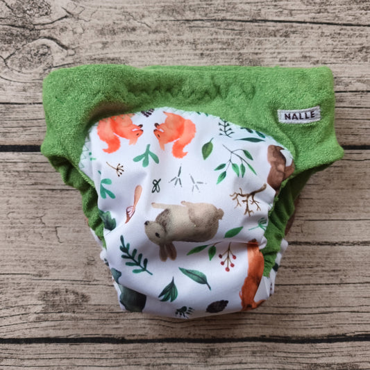 Nalle Hiekkapikkarit - Metsän eläimet, vihreä TILAUSTUOTE