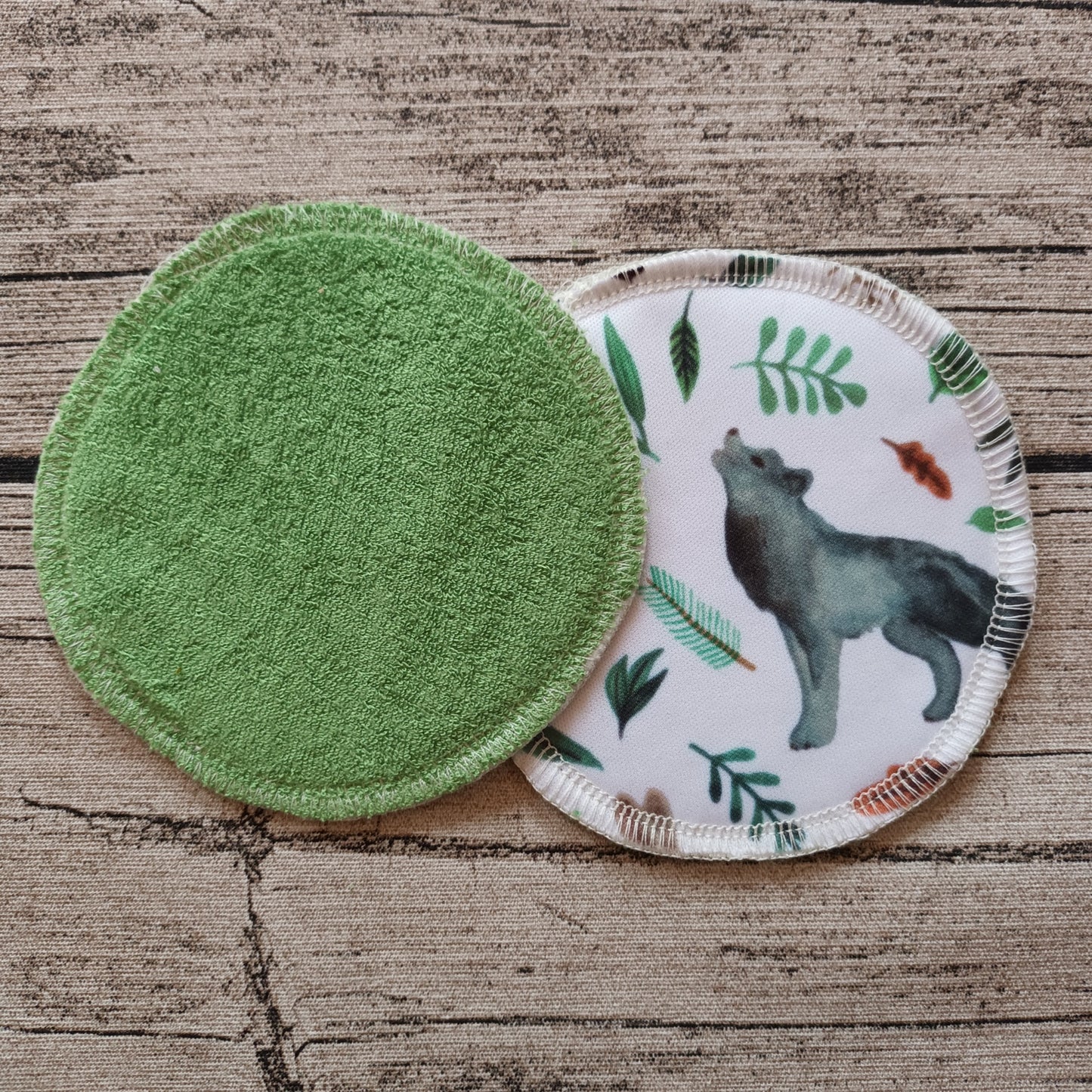 Kestoliivinsuojat - Metsän eläimet - Bambujoustofrotee, vihreä