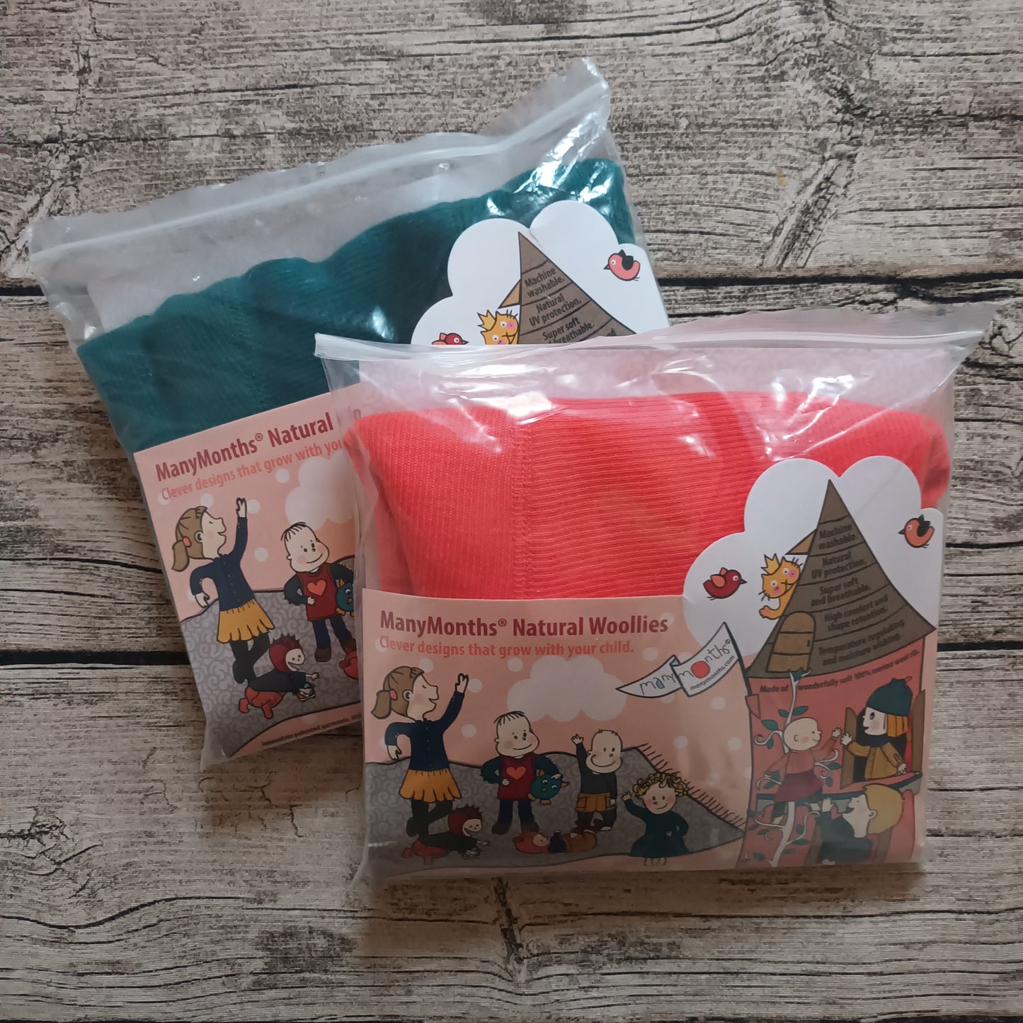 ManyMonths: Wool Shorties (Charmer 3-9 kk)