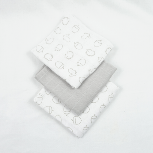 MuslinZ: Puuvillaharso, 3 kpl