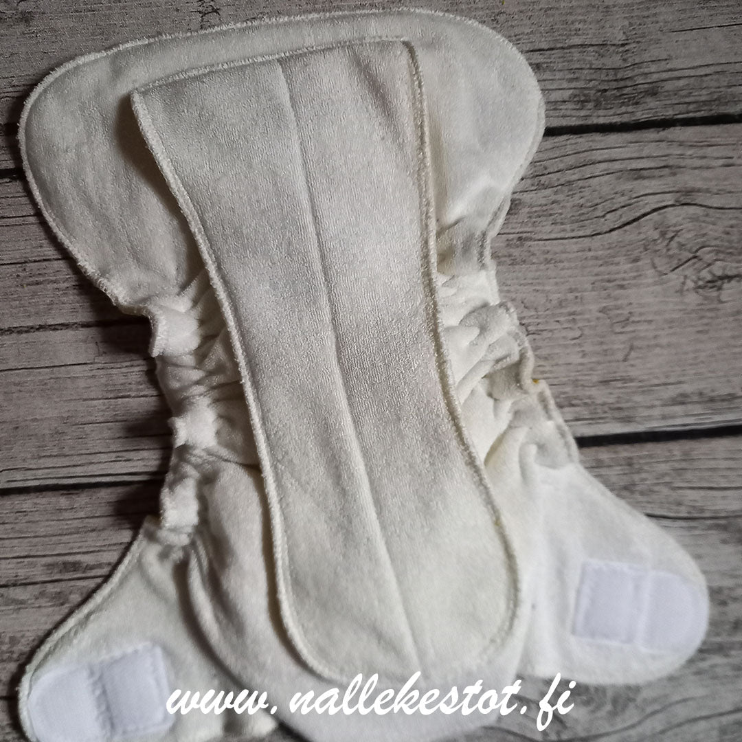 Uni-Nalle - Etutarra, bambujoustofrotee TILAUSTUOTE