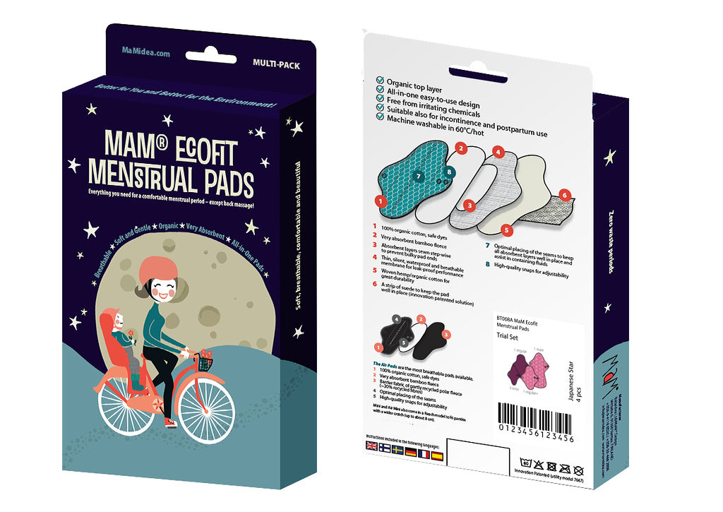 MaM Ecofit: Päiväside 3 kpl