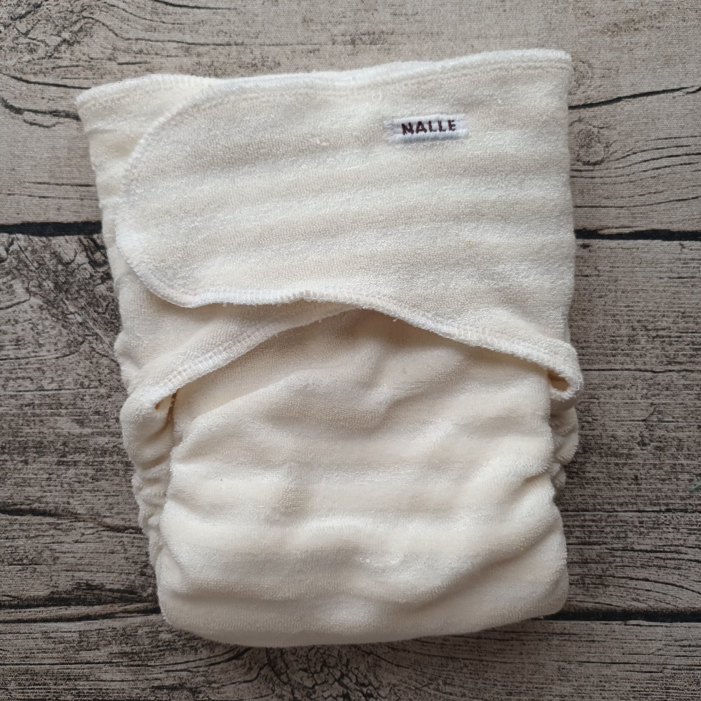 Flätti-Nalle - OneSize preflat-taitteluvaippa VARASTOVALMIIT