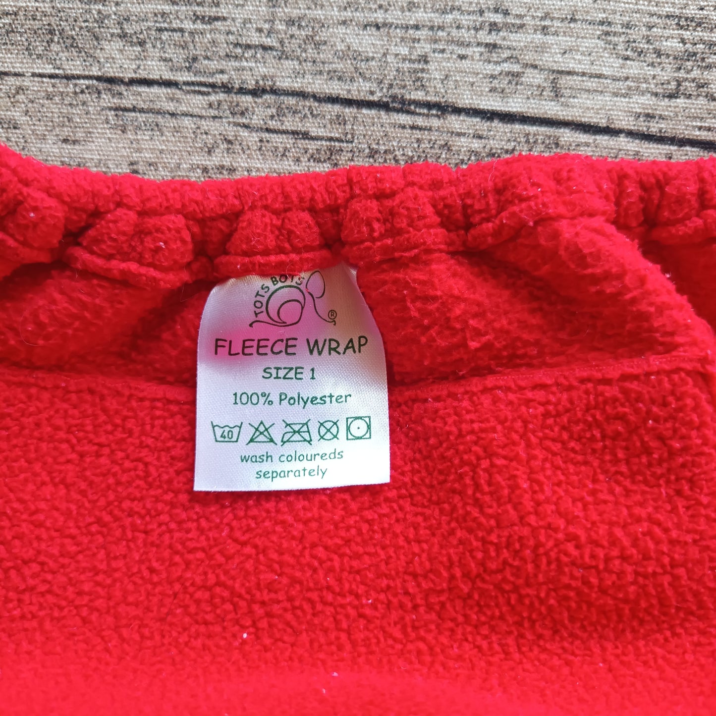 Kirppis: TotsBots - Fleece Wrap -kuorivaippa (NB) ja (S)