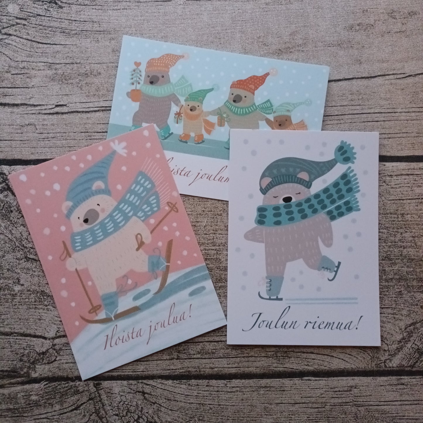 Joulukortti - Latua!