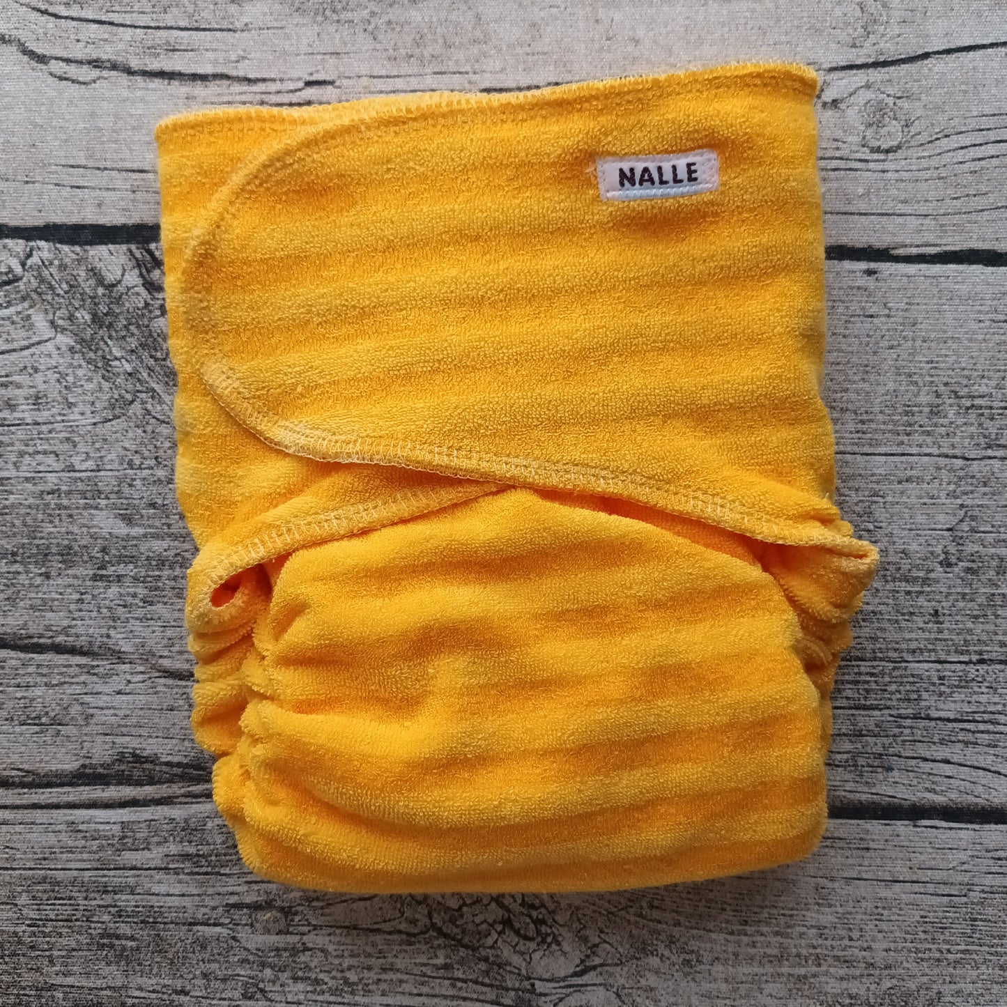 Flätti-Nalle - OneSize preflat-taitteluvaippa VARASTOVALMIIT