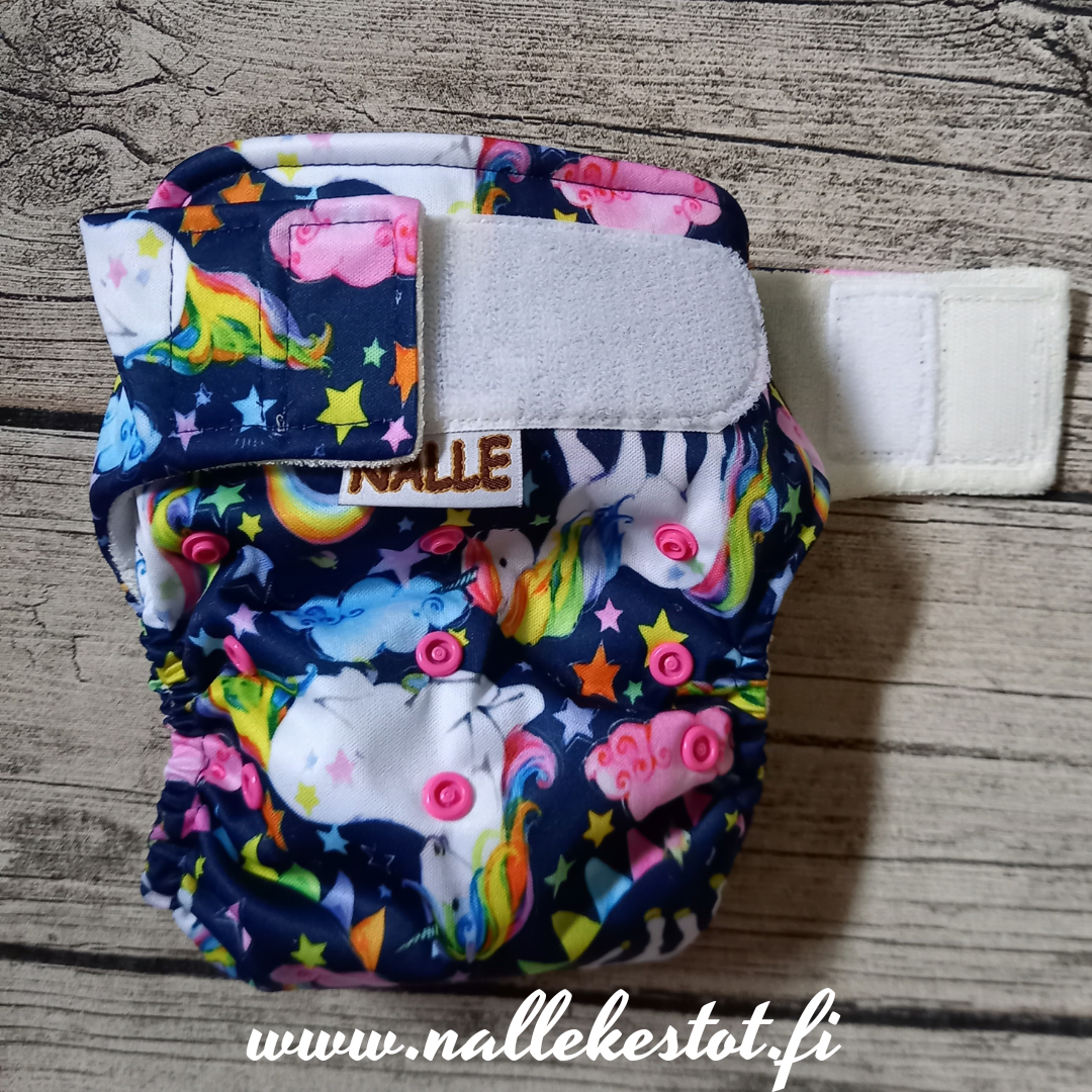 OneSize taskuvaippa: Tasku-Nalle - Yksisarviset