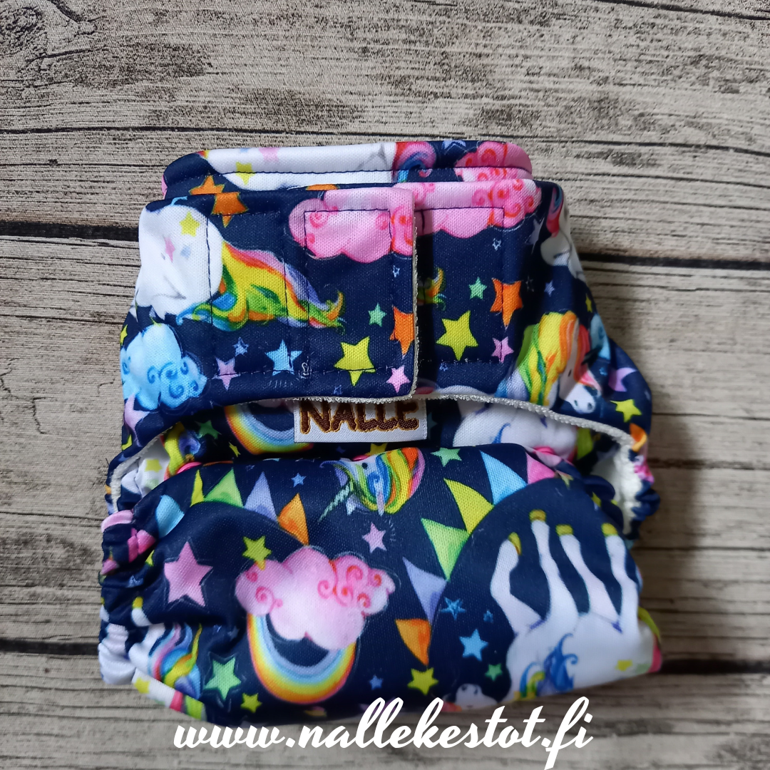 OneSize taskuvaippa: Tasku-Nalle - Yksisarviset