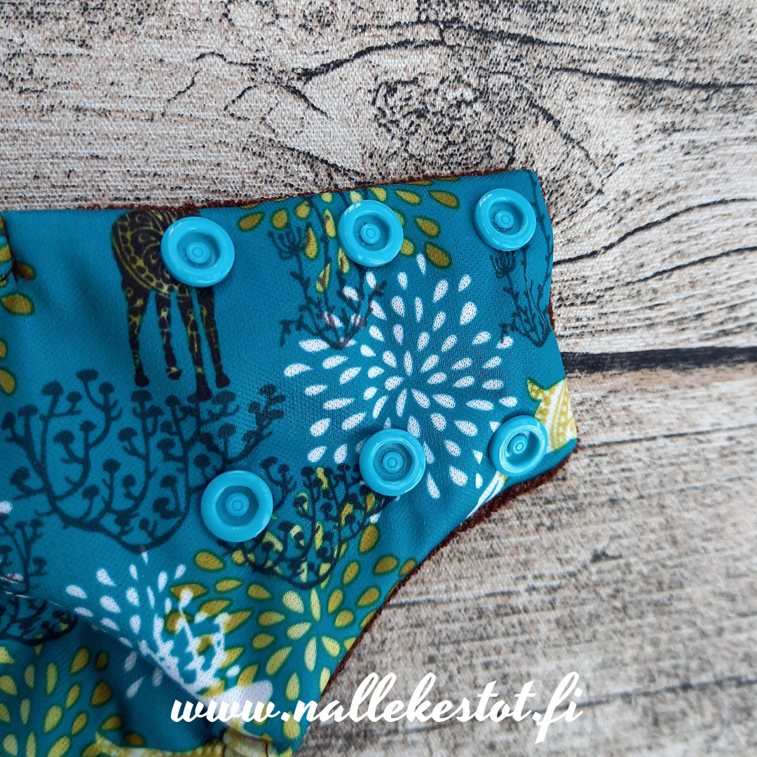 Sivuneppi taskuvaippa: Tasku-Nalle - Peurat