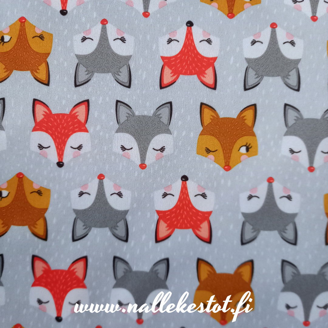 Nalle: Vaippapussi 30×38 cm - Useita värejä TILAUSTUOTE