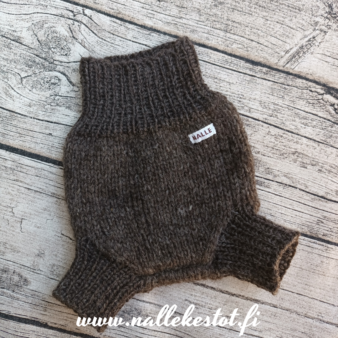 Nalle - Hahtuvahousut, Natural (M 7-10 kg)