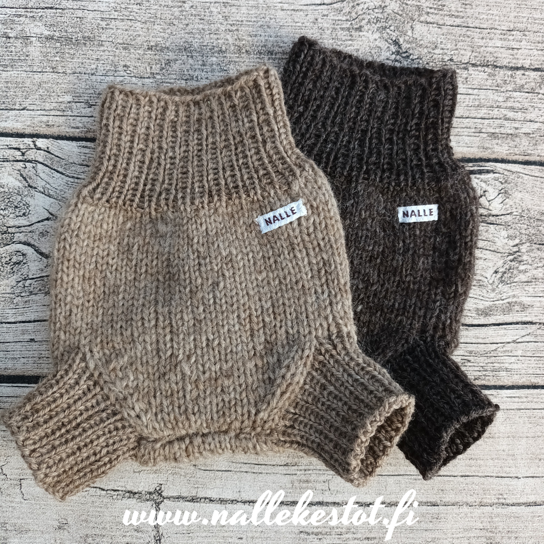 Nalle - Hahtuvahousut, Natural (L 10-15 kg)