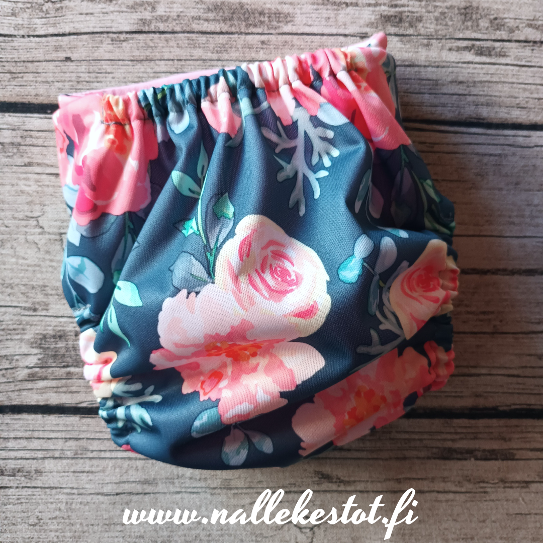 Nalle: Tasku-Nalle - Juhannusruusu TILAUSTUOTE