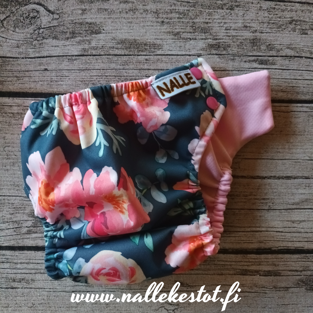 Nalle: Tasku-Nalle - Juhannusruusu TILAUSTUOTE