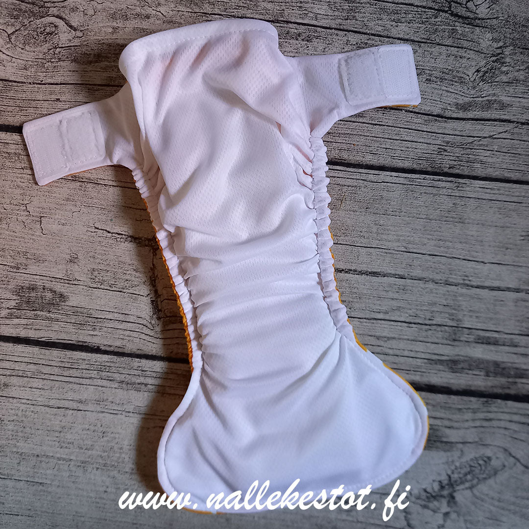 Nalle: Tasku-Nalle (XL) - Tähti, keltainen (Coolmax)