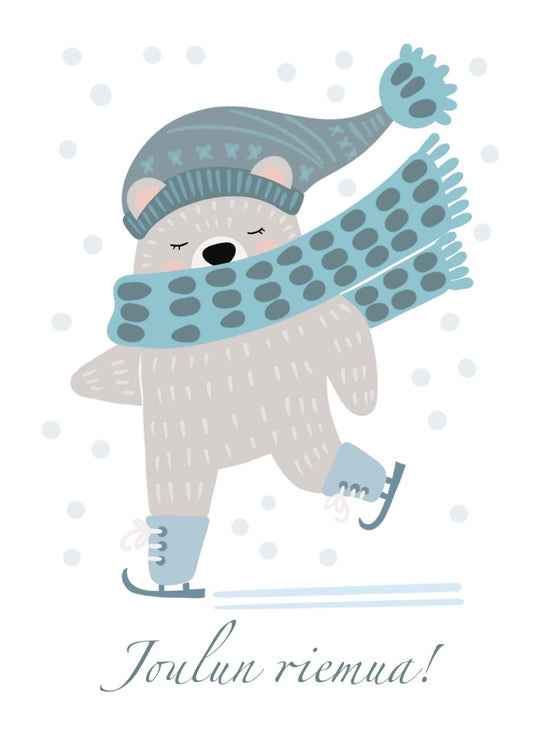 Joulukortti - Riemu