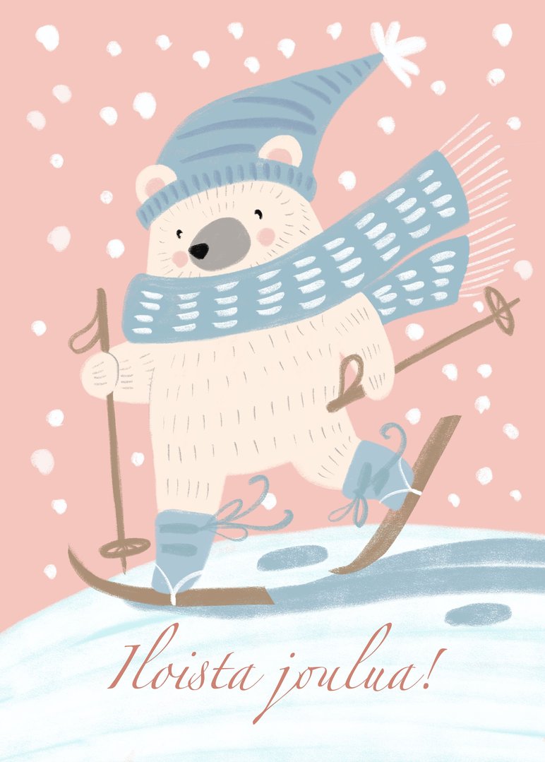 Joulukortti - Latua!