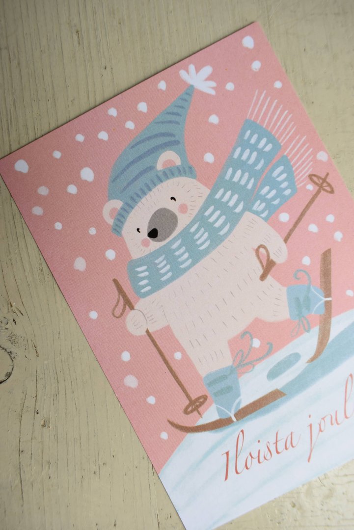 Joulukortti - Latua!