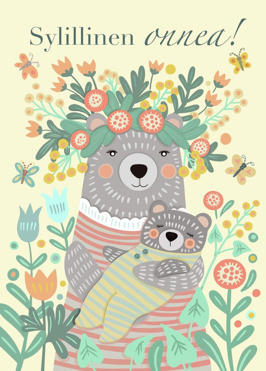 Postikortti - Sylillinen onnea