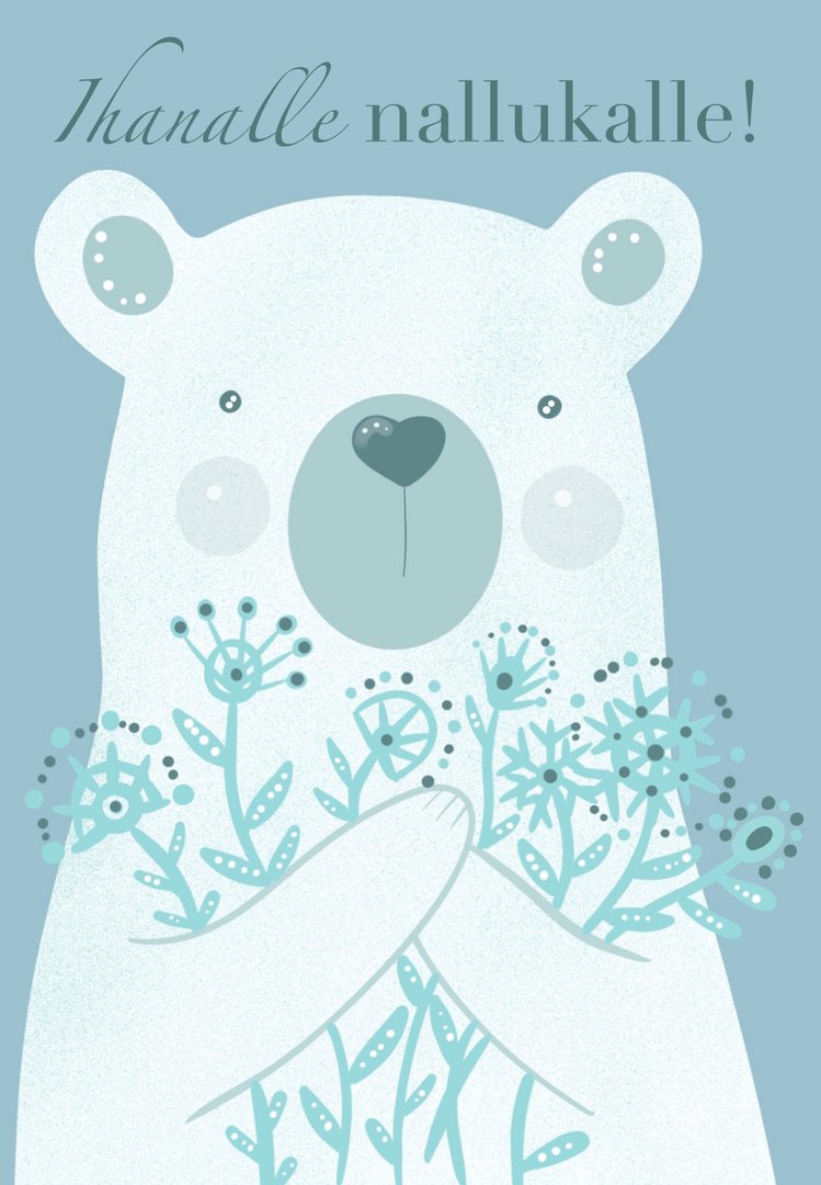Postikortti - Nallukalle