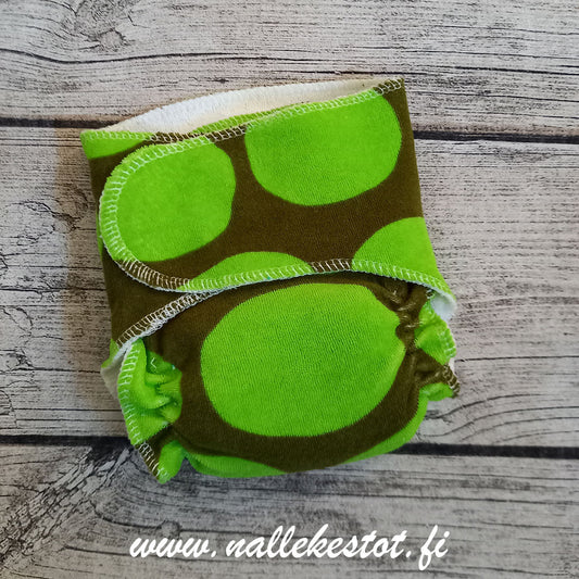 Nalle: Nalle Nöttönen (S) Muhku, vihreä