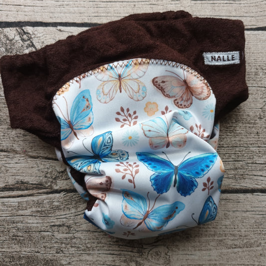 Nalle: Hiekkapikkarit (100) - Perhoset, ruskea