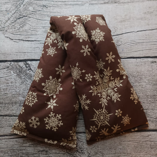 Kauratyyny - Lumihiutale, ruskea