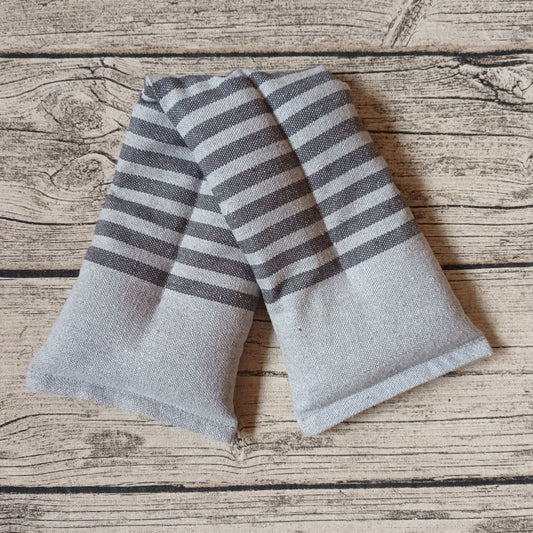 Kauratyyny - Raidallinen, harmaa-tummanharmaa