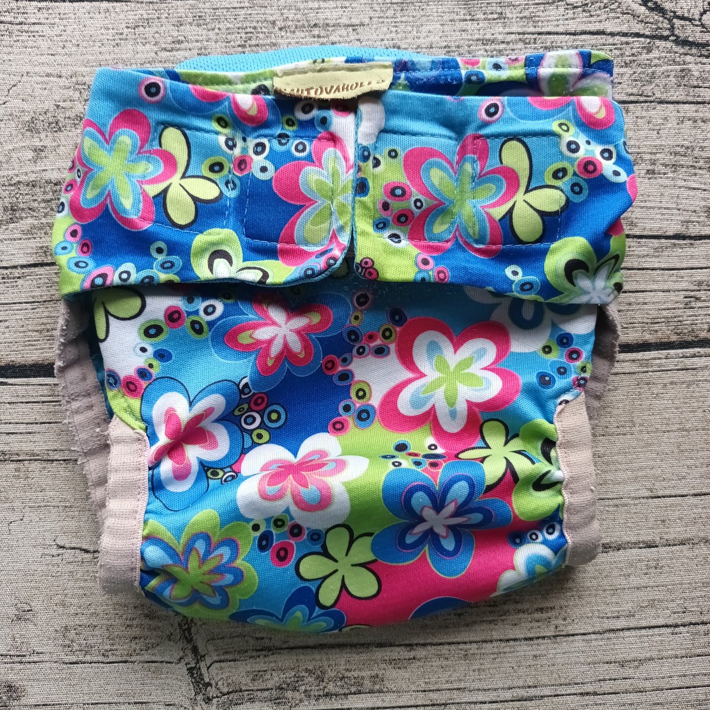 Kirppis: Hahtuvahullu - Helmi-taskuvaippa (L)