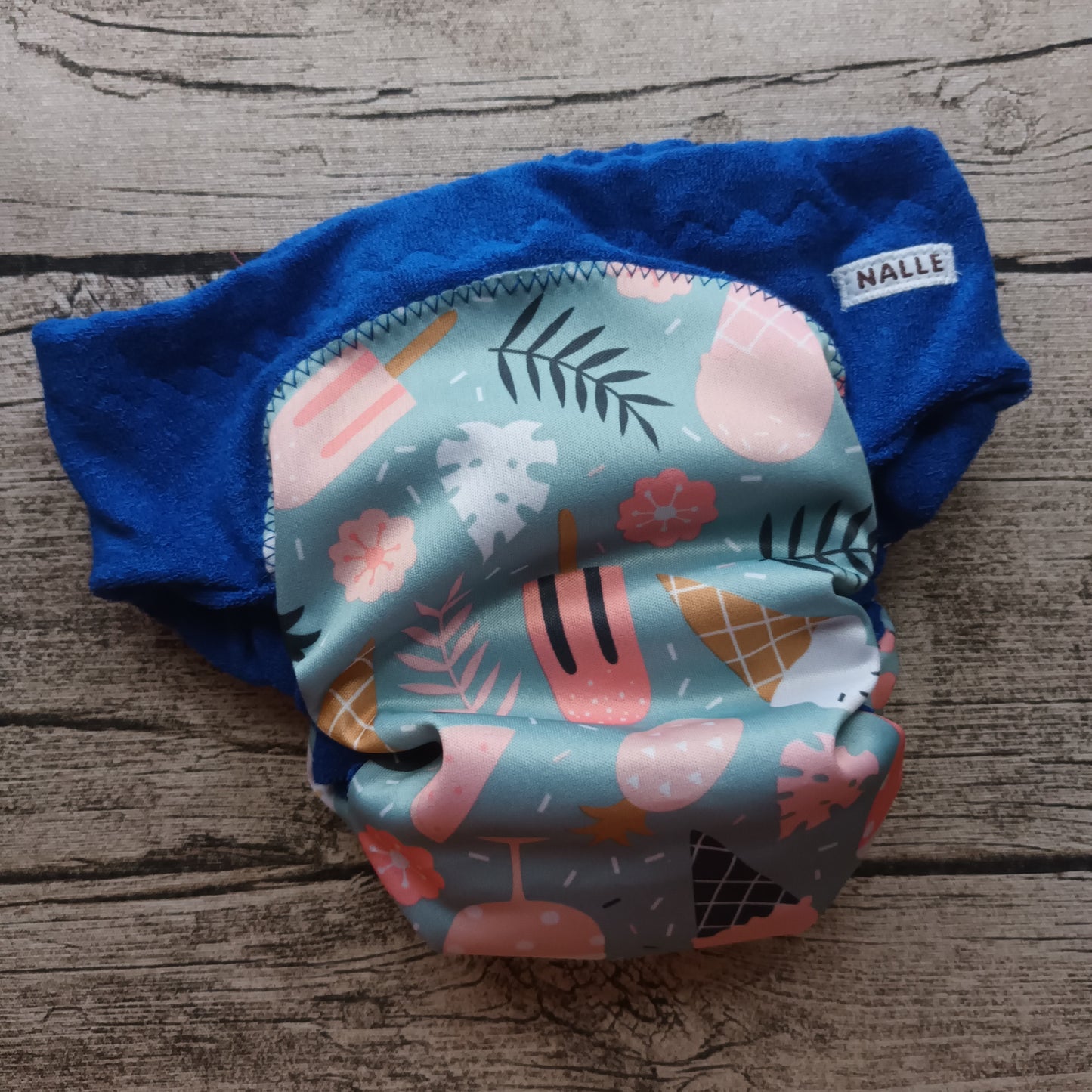 Nalle: Hiekkapikkarit (100) - Jäätelöt, sininen