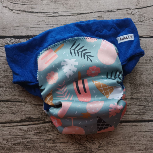 Nalle: Hiekkapikkarit (100) - Jäätelöt, sininen