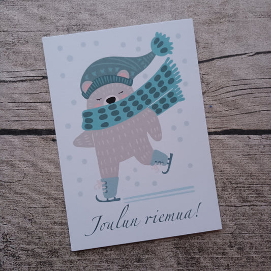 Joulukortti - Riemu