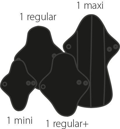 MaM Ecofit: Kokeilupakkaus 4 kpl PREORDER