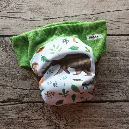 Nalle: Hiekkapikkarit (100) - Metsän eläimet, vihreä