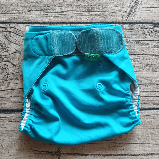 Kirppis: TotsBots - Stretchy Wrap -kuorivaippa (NB) ja (S)