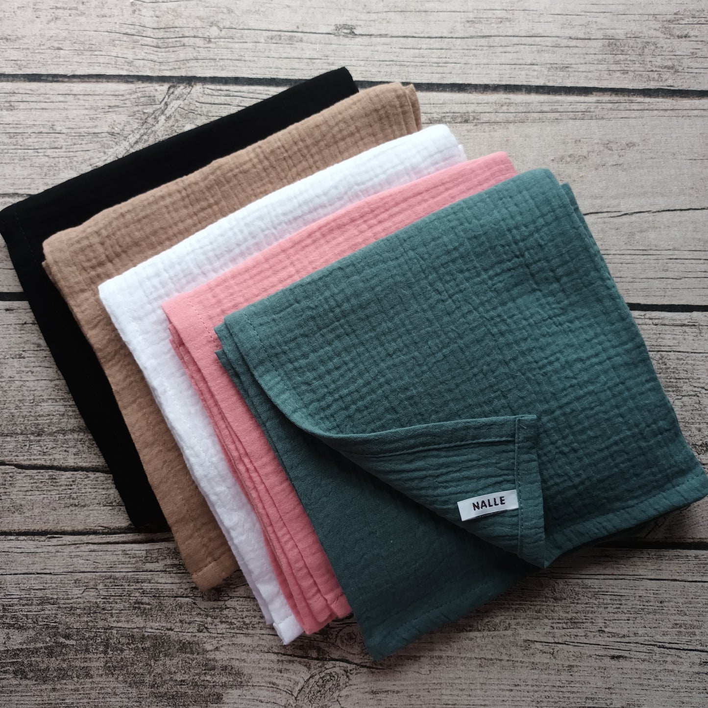 Nalle: Double Gauze -puuvillaharso