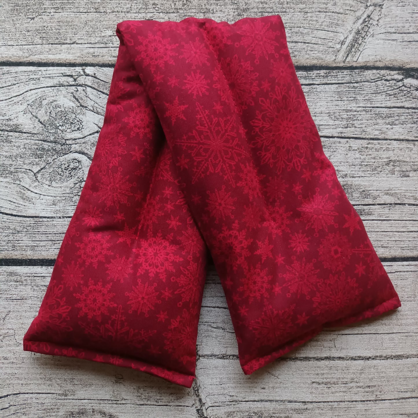 Kauratyyny - Lumihiutale, punainen