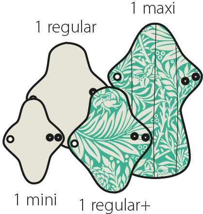 MaM Ecofit: Kokeilupakkaus 4 kpl PREORDER