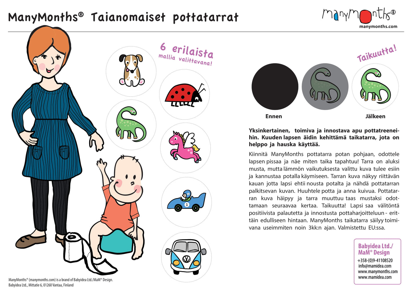 ManyMonths: Magic-pottatarra PREORDER
